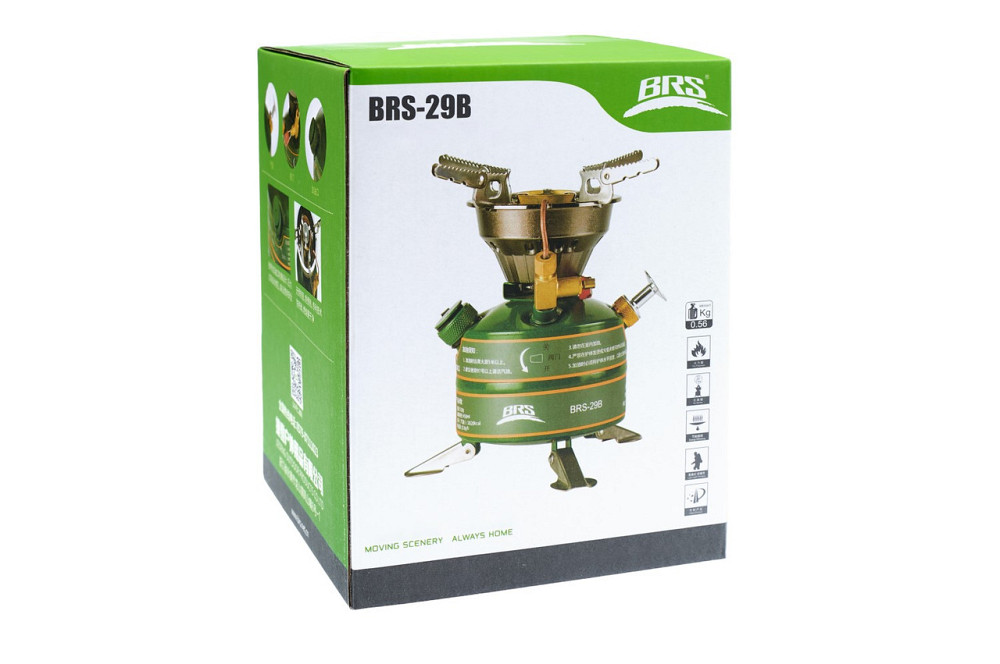 Кемпінговий рідкопаливний пальник примус BRS-29B Київ - фото 8