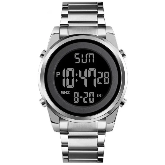 Чоловічий наручний годинник Skmei 1611 Сріблястий Вінниця