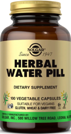 Сечогінний засіб Solgar Herbal Water Pill 100 повік капс Київ