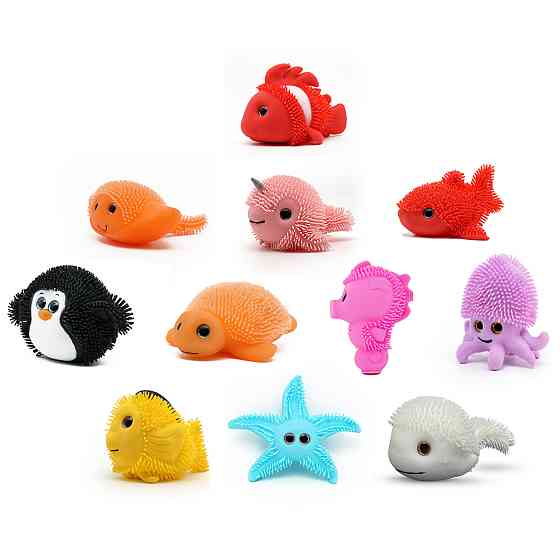 Стретч-іграшка у вигляді тварини серії «Softy friends» – Чарівний океан Дніпро