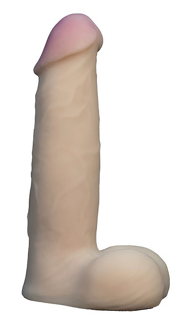 Насадка для страпона тілесна EGZO CIBERSKIN NSTR16 ( 17,5 см х 4 см ) Sex Aura Київ - фото 2