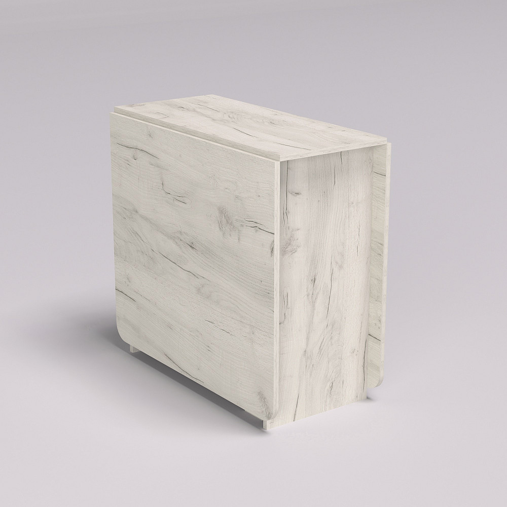 Стіл-тумба №3, Дуб Крафт Білий, 1750х800х750 Львів - фото 2