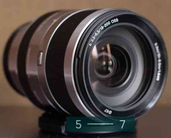 Об'єктив: SONY 18-200mm. F/3.5-6.3 для камер NEX (SEL18200,AE) Київ