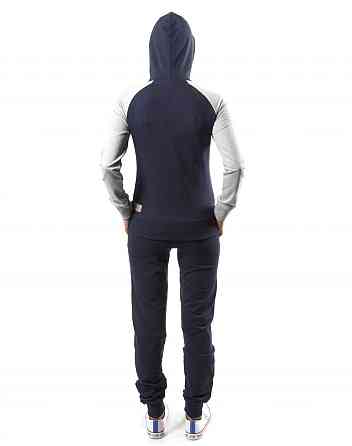 Спортивний костюм жіночий Leone Grey/Blue XS Кам'янське