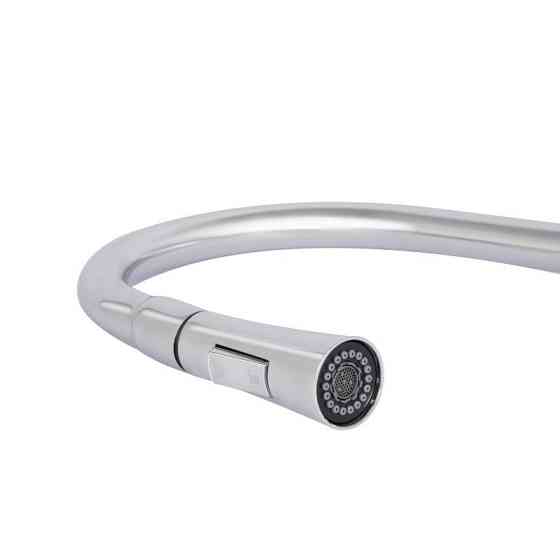 Смеситель для кухни Qtap Vlasta New с выдвижным изливом QTVLA344CRM45646 Chrome Киев