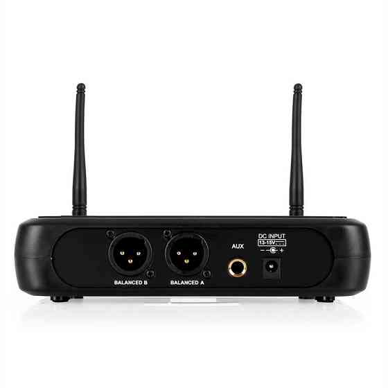 UHF-250 Duo3 2-канальний комплект бездротових мікрофонів UHF 1 портативний/1 головний мікрофон (Німеччина, Рівне