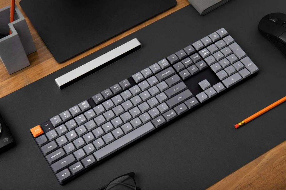 Клавіатура бездротова Keychron K5 Max, Gateron MX 2.0 Brown, Hot-Swap, RGB UA Black (K5M-H3-UA) ( 22247 ) Харьков - изображение 5
