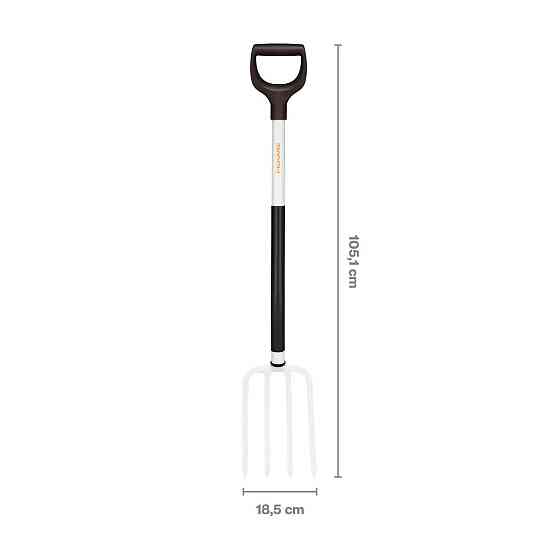 Вила садові білі FISKARS White Одеса