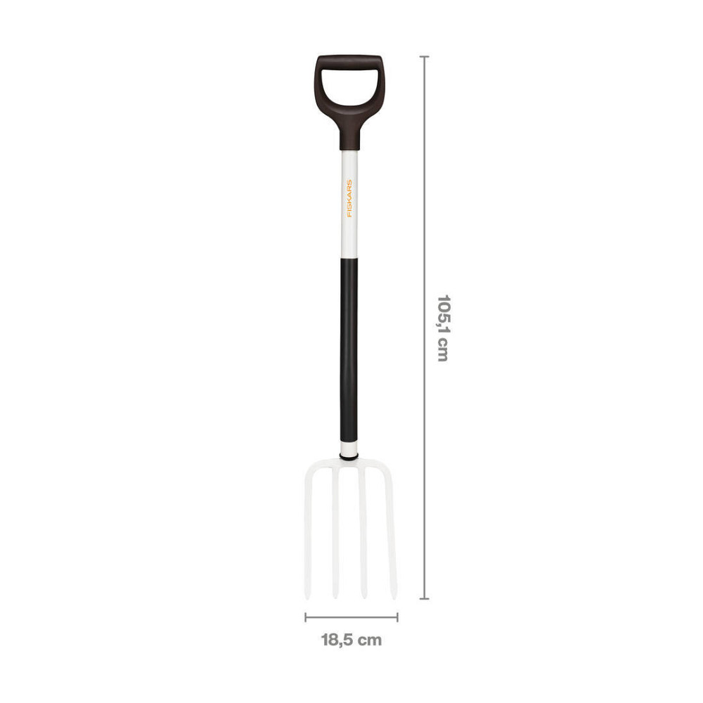 Вила садовые белые FISKARS White Одесса - изображение 2