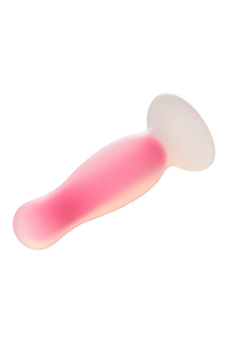Анальная пробка люминесцентная Dream Toys RADIANT Glow In The Dark розовая, L Sex Aura Киев - изображение 3