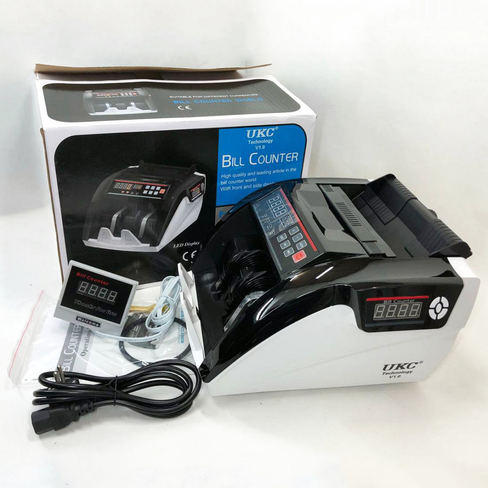 Рахункові машини для грошей з детектором Bill Counter UV MG 5800, Банківський лічильник грошей ZT-36 Київ - фото 2