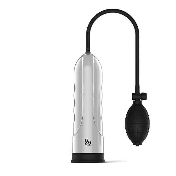 Вакуумная помпа для пениса Pleasure Penis Pump, чёрная, So Divine (Великобритания) Sex Aura Киев
