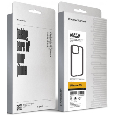 Чохол до мобільного телефона Armorstandart UNIT2 Apple iPhone 15 Black (ARM69965) Вінниця - фото 5