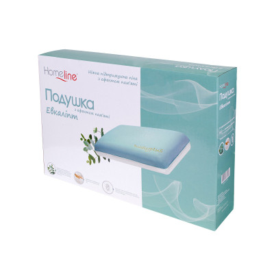 Подушка Home Line ортопедическая с ароматом эвкалипта 60 х 40 х 13 см (185715) Винница - изображение 2