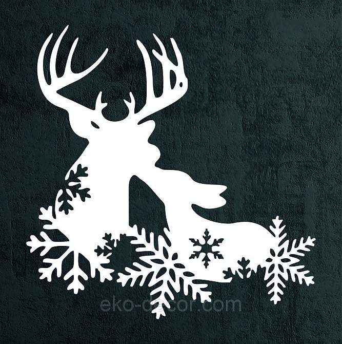 Декоративне настінне Панно «Олень», Декор на стену Київ - фото 6