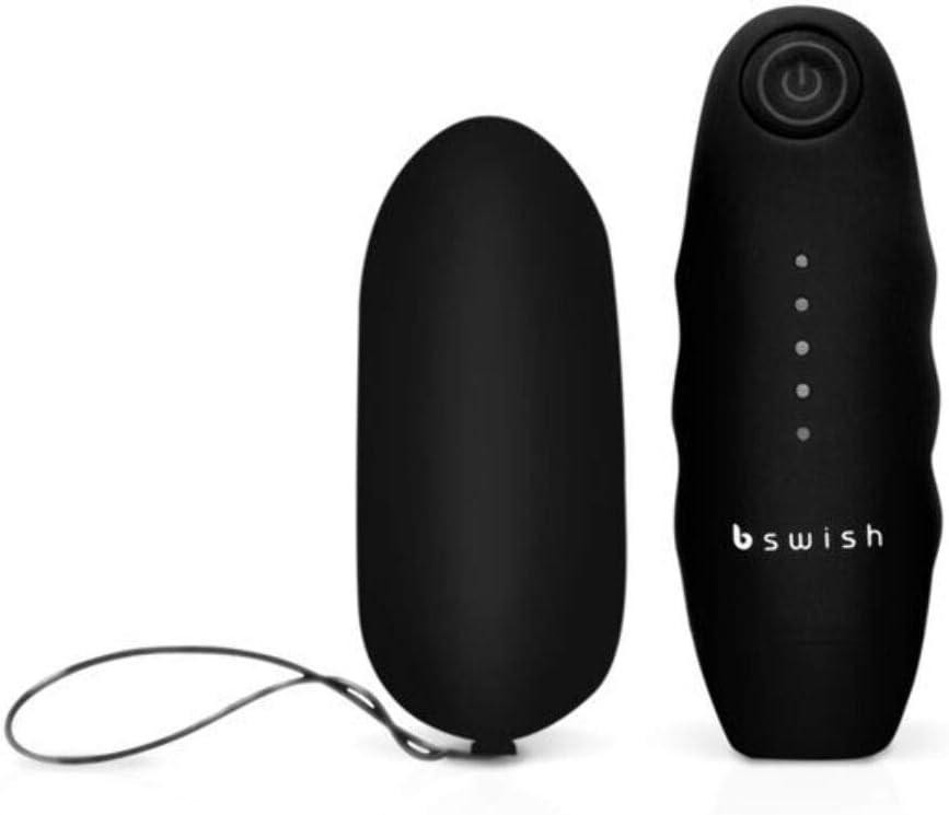 B Swish - Классический яичный вибратор Bnaughty Unleashed (черный) Днепр - изображение 3