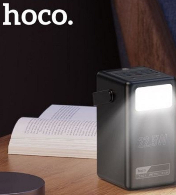 Power bank Hoco DB03 100000mah 22.5w павербанк. Киев - изображение 1