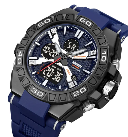 Часы мужские наручные спортивные Skmei 2220 (Синий) Киев