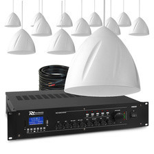 Колонка Zestaw białych głośników wiszących 12 x 5.25