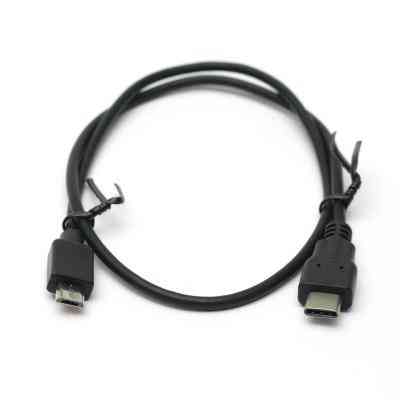 Дата кабель USB-C to MicroUSB 0.3m USB3.0 PowerPlant (KD00AS1259) Винница