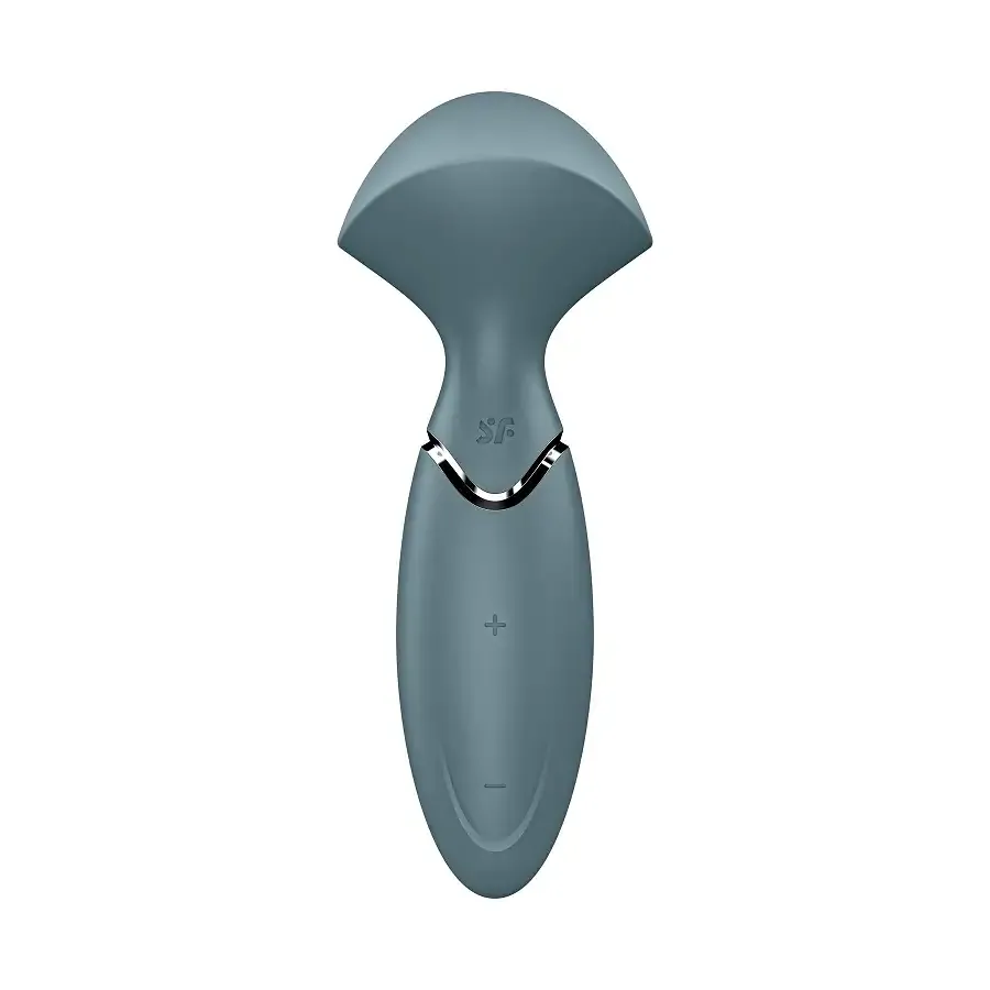Вібромасажер Satisfyer Mini Wand-er Grey Львів - фото 6
