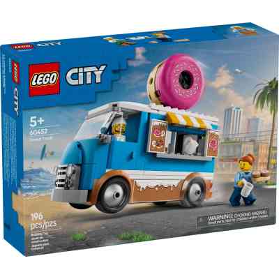 Конструктор LEGO City Грузовик с пончиками (60452) Винница