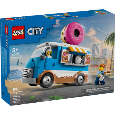 Конструктор LEGO City Грузовик с пончиками (60452) Винница - изображение 1