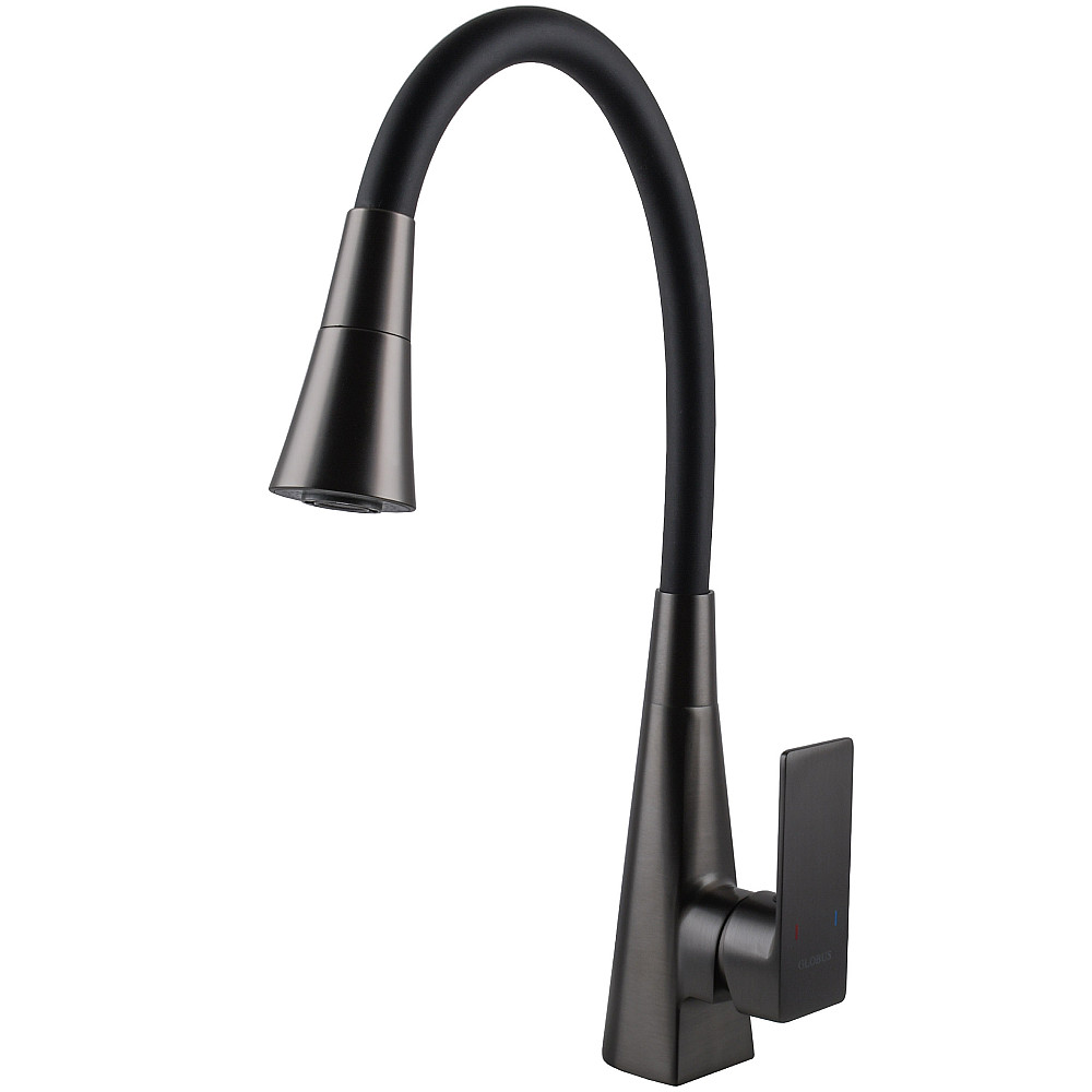 Змішувач для кухні Globus Lux Niagara GLN-0203SM-GP Тернопіль - фото 1