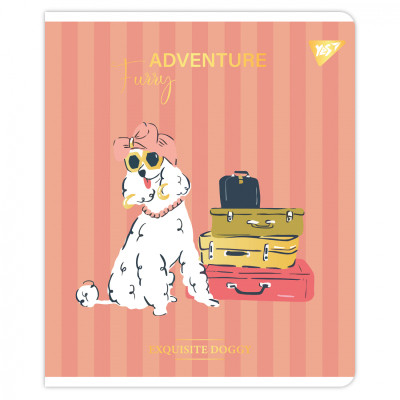 Зошит Yes Exquisite doggy 18 аркушів лінія (767528) Вінниця - фото 3