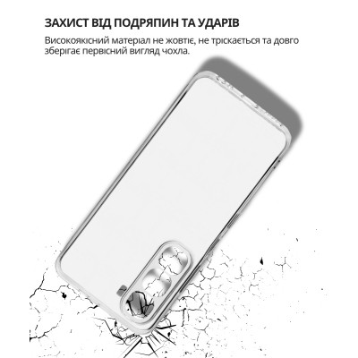 Чехол для мобильного телефона BeCover Silicone Infinix Hot 60 Pro 4G (X6885) Transparent (714559) Винница - изображение 4