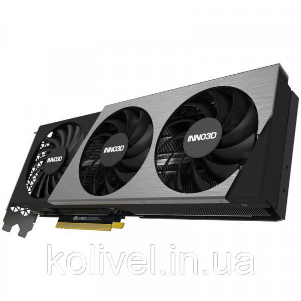 GeForce RTX4070 Inno3D X3 OC, 12GB GDDR6X, 192bit, PCI Express (N40703-126XX-185252L) Киев - изображение 3