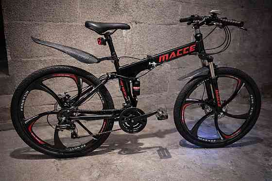 Складной горный велосипед Macce с литыми дисками Киев