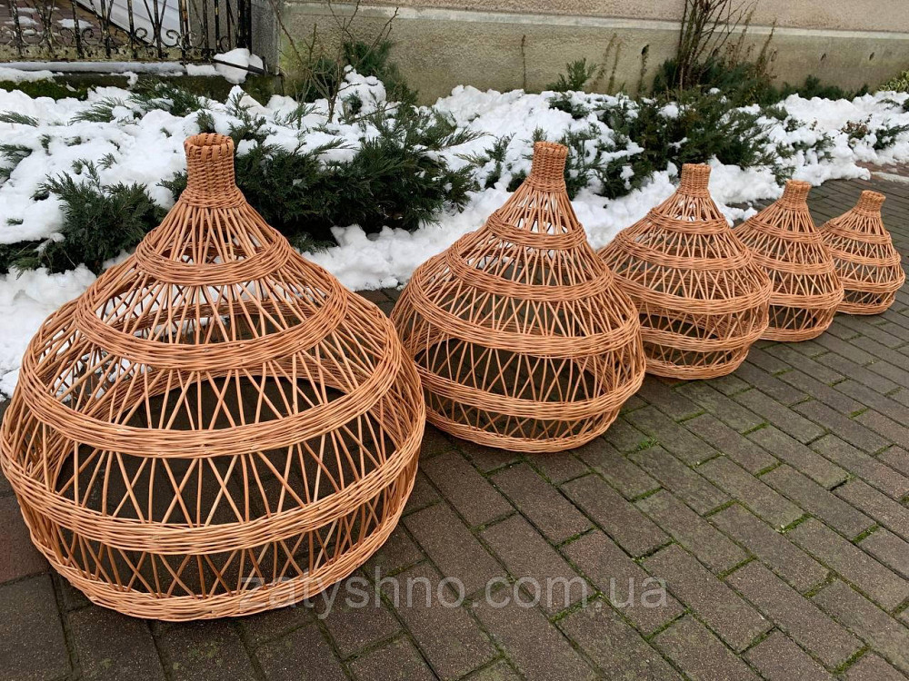 Люстра ручной работы плетенная из лозы Киев - изображение 4