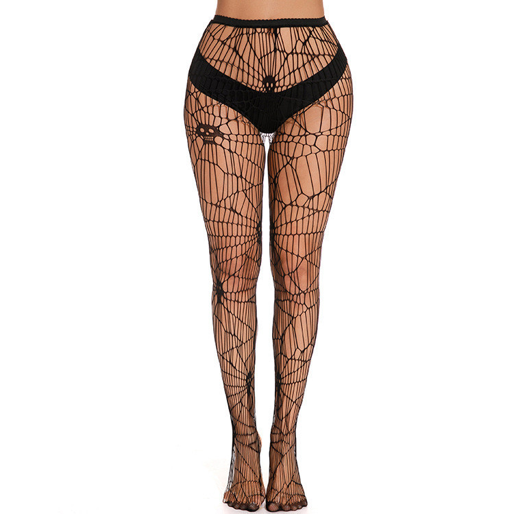 Колготи з черепами жіночі one size чорний Київ - фото 1