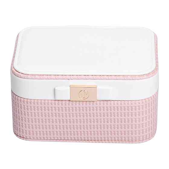 Yiwu Скринька для прикрас з еко шкіри 15.5×11.5×8.5 ​​органайзер для ювелірних виробів HP-5-37P Коломыя