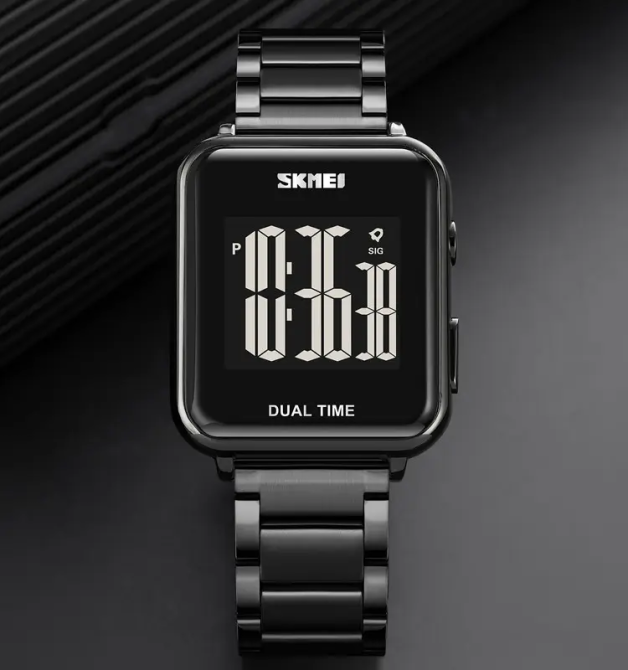 Чоловічий наручний класичний годинник Skmei 1852 (Чорний) Вінниця - фото 4