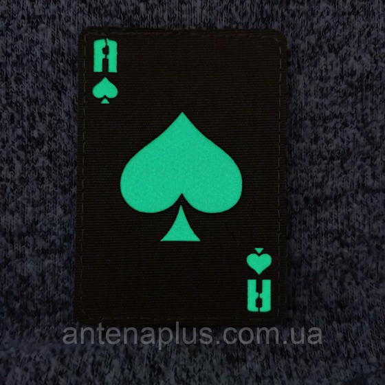 Гральна карта Laser Cut мультикам шеврон / патч Київ