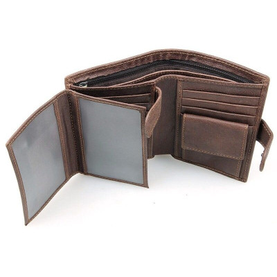 Портмоне Vintage Коричневе (14404) Вінниця - фото 3