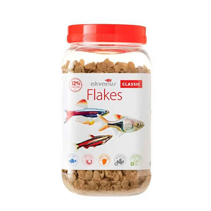 Корм для рыб Аквариус классик меню хлопья 80 г Винница - изображение 1