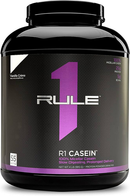 Протеин Rule 1 Casein 1800 g (Vanilla cream) Луцк - изображение 1