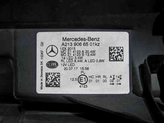 Mercedes-Benz  A2139066501 Фара ліва світлодіодна статична E-Class W213 C238 Одесса
