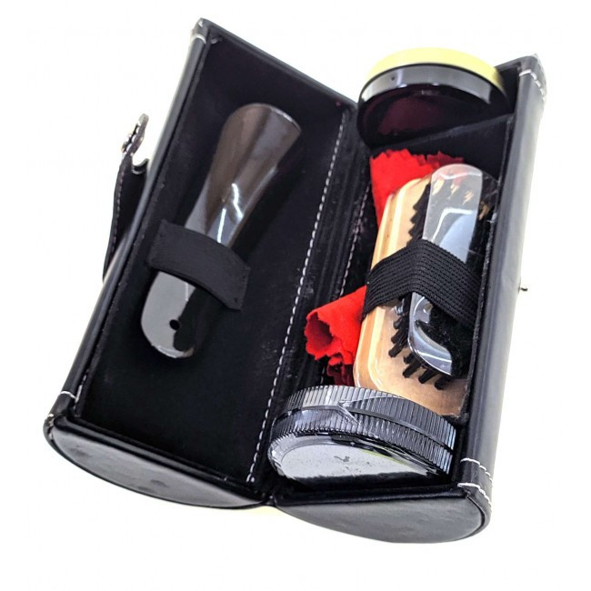 Дорожный набор черный  для ухода за обувью Киев - изображение 1