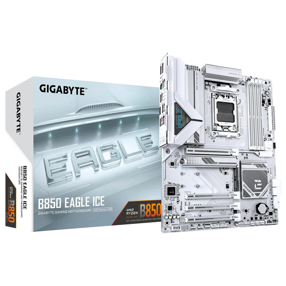 Материнська плата Gigabyte B850 Eagle Ice Socket AM5 ( 19217 ) Харьков - изображение 1
