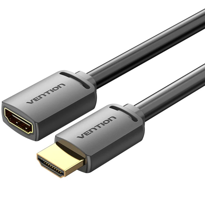Кабель HDMI M - F (подовжувач), 5.0 м, V2.0, 4K 60Hz PVC Vention Винница - изображение 1
