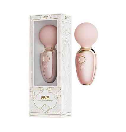 Смарт-вібромасажер Zalo – AVA Sakura Pink, 8 режимів, підігрів, дуже потужний та компактний Sex Aura Київ