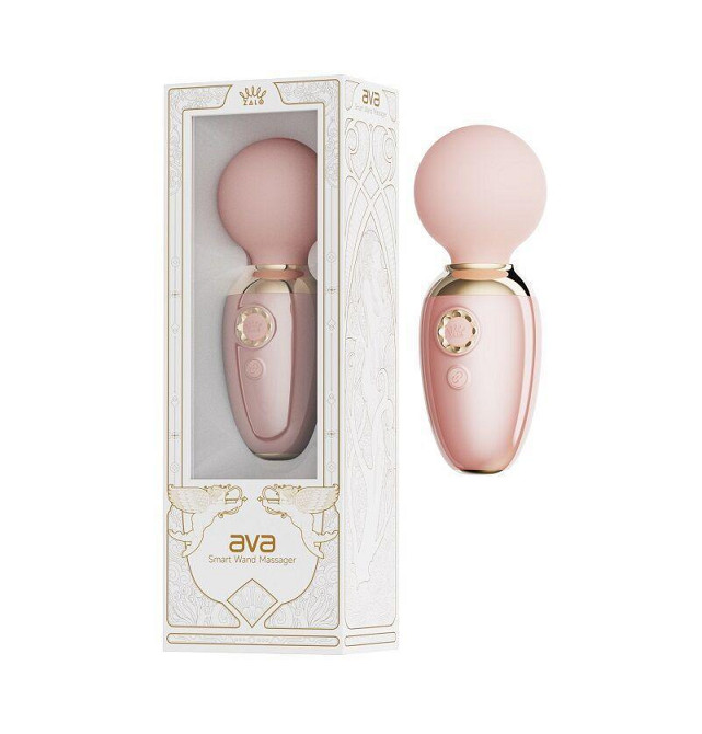 Смарт-вібромасажер Zalo – AVA Sakura Pink, 8 режимів, підігрів, дуже потужний та компактний Sex Aura Київ - фото 5