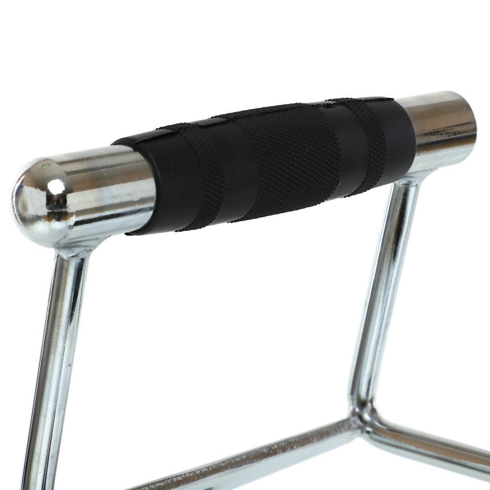 Рукоятка для тяги к животу (узкий параллельный хват) обрезиненная Zelart 5131 Киев - изображение 8