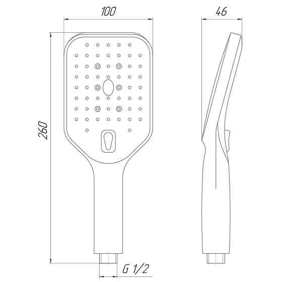 Душова лійка Topaz NF-2203-00 Луцьк