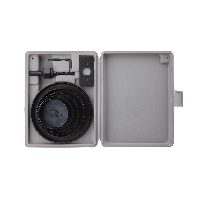 Набір корончатих свердел по деревині, 8 од., 64-127 мм INTERTOOL BT-0024 Київ - фото 3