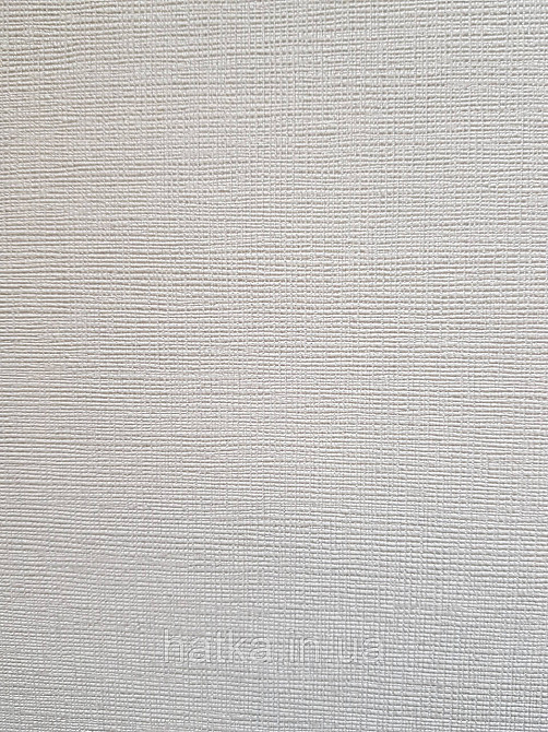 Шпалери метрові вінілові на флізеліні Sintra Structure однотонні під тканину смужки сіточкою білі 460405 Київ - фото 2